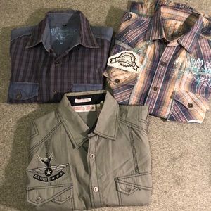 KILLER Jeans Lot of 3 men’s  shirts 💯cotton sz M